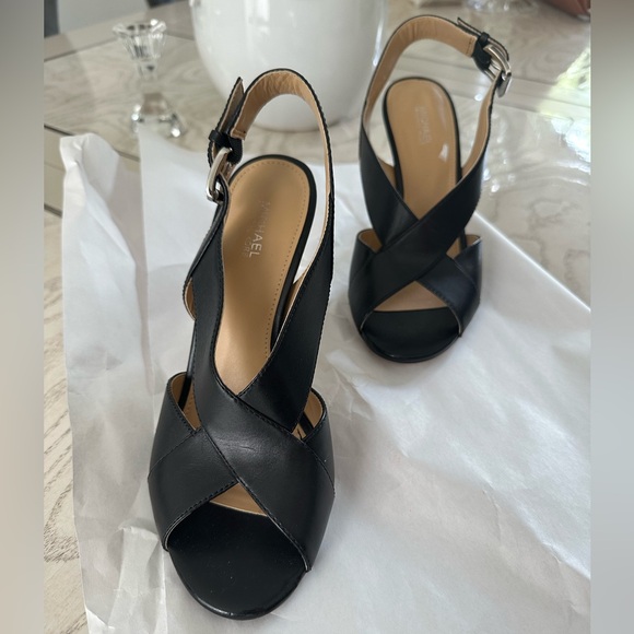 New Black Michael Kors Heels - Picture 3 of 5